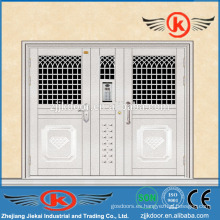 JK-SS9121 gran puerta delantera doble diseños de acero inoxidable parrilla puerta precios